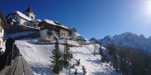 Beitragsbild des Blogbeitrags Skiing day at monte lussari
