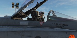 Beitragsbild des Blogbeitrags DCS World: F/A-18C in der Vorschau – Abenteuer im persischen Golf!
