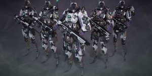 Beitragsbild des Blogbeitrags PlanetSide 2: feiert 6. Geburtstag – Neue spielbare Roboter-Infanterie-Einheiten 