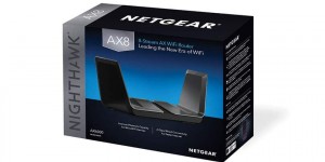 Beitragsbild des Blogbeitrags Netgear: leitet mit dem neuen Nighthawk AX8 WLAN-Router eine neue Ära 