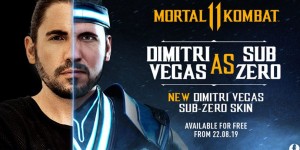 Beitragsbild des Blogbeitrags Mortal Kombat 11: Durch international bekannten DJ Dimitri Vegas inspirierter Charakter-Skin für Sub-Zero enthüllt 