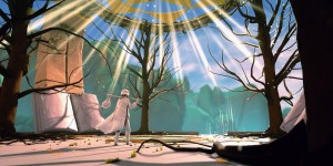 Beitragsbild des Blogbeitrags The Sojourn: Philosophisches Puzzle-Adventure mit traumhaft schönen Bildern ab sofort verfügbar
