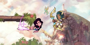 Beitragsbild des Blogbeitrags Brawlhalla: Charaktere aus Cartoon Networks “Steven Universe” als Crossover verfügbar