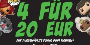 Beitragsbild des Blogbeitrags Gamestop: Vier Funkos zum Hammerpreis von nur 20 Euro 
