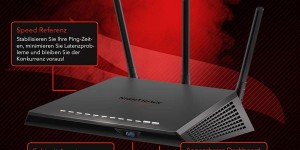 Beitragsbild des Blogbeitrags Nighthawk XR300 Pro Gaming Router im Test: ein mächtiges Teil!