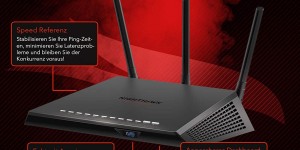 Beitragsbild des Blogbeitrags Nighthawk XR300 Pro Gaming Router im Test: ein mächtiges Teil! 