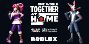 Beitragsbild des Blogbeitrags Eine Welt gemeinsam Zuhause: Globales Special mit Live-Konzerten wird diesen Samstag um 20:00 Uhr auf Roblox übertragen 