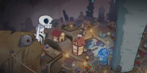 Beitragsbild des Blogbeitrags Skelattack im Test: Anspruchsvoller Jump’N’Run-Titel im gruslig-witzigem Skelettkostüm!