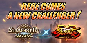Beitragsbild des Blogbeitrags Com2uS und Capcom kündigen Kooperation zwischen Summoners War und Street Fighter V: Champion Edition an