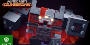 Beitragsbild des Blogbeitrags Minecraft Dungeons: Hero Edition als Disc und Creeping Winter DLC ab sofort verfügbar