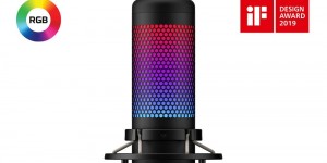 Beitragsbild des Blogbeitrags HyperX: Neues QuadCast S USB-Mikrofon mit personalisierbaren RGB-Lichteffekten