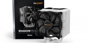 Beitragsbild des Blogbeitrags be quiet! Shadow Rock 3 White: Zusätzliche Farboption für Mainstream-CPU-Kühler 