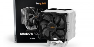 Beitragsbild des Blogbeitrags be quiet! Shadow Rock 3 White: Zusätzliche Farboption für Mainstream-CPU-Kühler