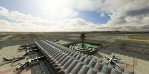 Beitragsbild des Blogbeitrags Microsoft Flight Simulator: LatinVFR veröffentlicht Flughafen Madrid-Barajas (LEMD)