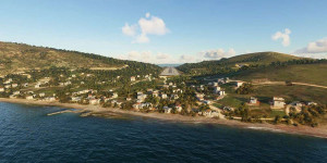 Beitragsbild des Blogbeitrags Microsoft Flight Simulator: Terrainy Studios veröffentlichen den Ikaria Flughafen (LGIK)