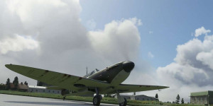Beitragsbild des Blogbeitrags Microsoft Flight Simulator: Aeroplane Heaven zeigt die Spitfire Mk1a 