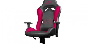 Beitragsbild des Blogbeitrags Speedlink stellt den neuen Looter Gaming Chair in der Farbe black/pink vor