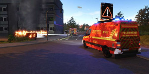 Beitragsbild des Blogbeitrags Notruf 112: Die Feuerwehr Simulation 2 – erscheint im März 