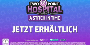 Beitragsbild des Blogbeitrags Two Point Hospital: reist durch die Zeit – neue Erweiterung veröffentlicht