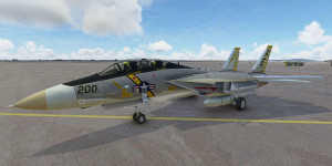 Beitragsbild des Blogbeitrags Microsoft Flight Simulator: DC Designs gibt Einblicke in die F-14A Tomcat 