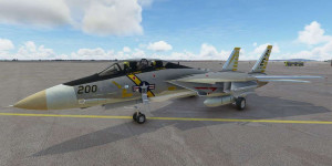 Beitragsbild des Blogbeitrags Microsoft Flight Simulator: DC Designs gibt Einblicke in die F-14A Tomcat