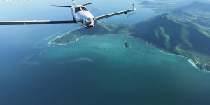 Beitragsbild des Blogbeitrags Microsoft Flight Simulator: Mauritius von FSDG ab sofort erhältlich