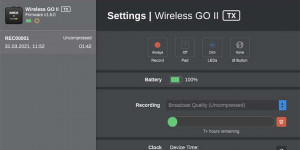 Beitragsbild des Blogbeitrags Rode: Firmware Update v1.60 für Kompaktfunkstrecke Wireless GO 2