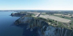 Beitragsbild des Blogbeitrags Microsoft Flight Simulator: Aerosoft Airfield Perranporth ab sofort verfügbar