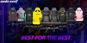 Beitragsbild des Blogbeitrags AndaSeat: Die perfekten Stühle für Büroarbeiter, Esport-Profis und Gamer 