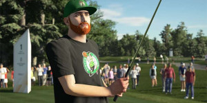 Beitragsbild des Blogbeitrags PGA Tour 2K21: auf dem Grün das Lieblingsteam der NBA feiern