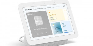 Beitragsbild des Blogbeitrags Der Google Nest Hub (2. Generation) im Test: ist es das beste smarte Display?