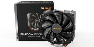 Beitragsbild des Blogbeitrags be quiet! präsentiert den Shadow Rock Slim 2 CPU-Kühler