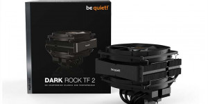 Beitragsbild des Blogbeitrags be quiet! Dark Rock TF 2: High-End-Kühler im Top-Flow-Design