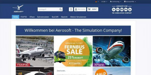 Beitragsbild des Blogbeitrags Aerosoft stellt auf der diesjährigen gamescom sein bislang größtes Simulations Line-Up vor 