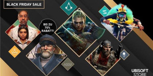 Beitragsbild des Blogbeitrags Black Friday Sale im Ubisoft Store bietet bis zu 75 % Rabatt