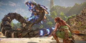 Beitragsbild des Blogbeitrags Horizon Forbidden West: Slitherfang erhält neue Informationen über Bewegungen, Schwächen und mehr