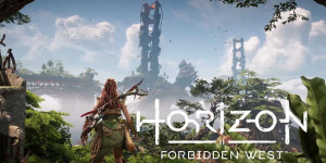 Beitragsbild des Blogbeitrags Horizon Forbidden West: kurze PS4 Gameplay Clip zeigt den Kampf gegen Tremortusk 