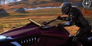 Beitragsbild des Blogbeitrags Star Citizen: neue Videos zu kommenden Inhalten, HoverQuad und Planeten