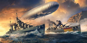 Beitragsbild des Blogbeitrags World of Warships: Superflugzeugträger und neuer Spielmodus „Luftschiff Derby“ 