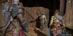 Beitragsbild des Blogbeitrags God of War: Ragnarök – Stoffkarte der Jotnar-Edition zeigt alle 9 Reiche und verrät etwas über Surtr