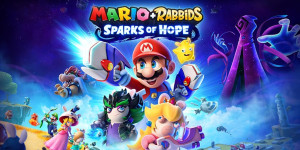 Beitragsbild des Blogbeitrags Mario + Rabbids Sparks of Hope: Story-Trailer stellt die größten Helden der Galaxis vor 