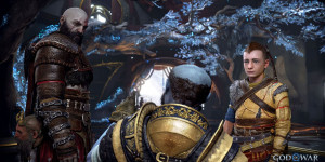 Beitragsbild des Blogbeitrags God of War: Ragnarök – wird scheinbar ein 18 GB großes Day One Update erhalten 