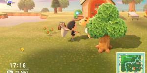 Beitragsbild des Blogbeitrags Animal Crossing: New Horizons – wenn der Schmetterling zum Endboss wird, lustiger Clip zeigt Insektenfänger in Aktion