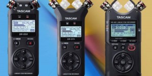 Beitragsbild des Blogbeitrags Tascam DR-05X – Handheld Recorder Serie für verschiedenste Anwendungen