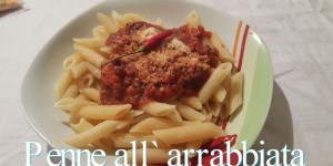 Beitragsbild des Blogbeitrags Penne all` arrabbiata 