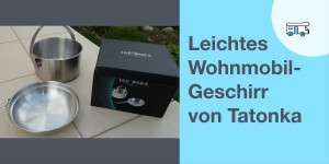 Beitragsbild des Blogbeitrags Leichtes Camping-Geschirr: Töpfe und Pfannen von Tatonka