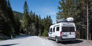 Beitragsbild des Blogbeitrags Feistritzsattel und Pfaffensattel mit dem Wohnmobil