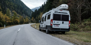 Beitragsbild des Blogbeitrags Die Kalser Großglocknerstraße mit dem Wohnmobil