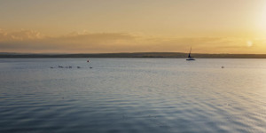 Beitragsbild des Blogbeitrags Der Neusiedler See mit dem Wohnmobil