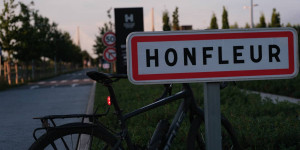 Beitragsbild des Blogbeitrags Mit dem Fahrrad von Le Havre nach Honfleur 